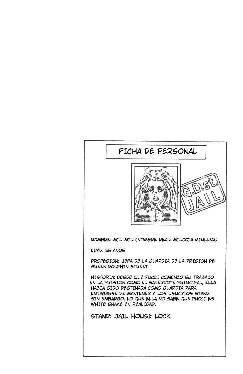 Read JoJo's Bizarre Adventure Parte 6 Stone Ocean ES Manga Online