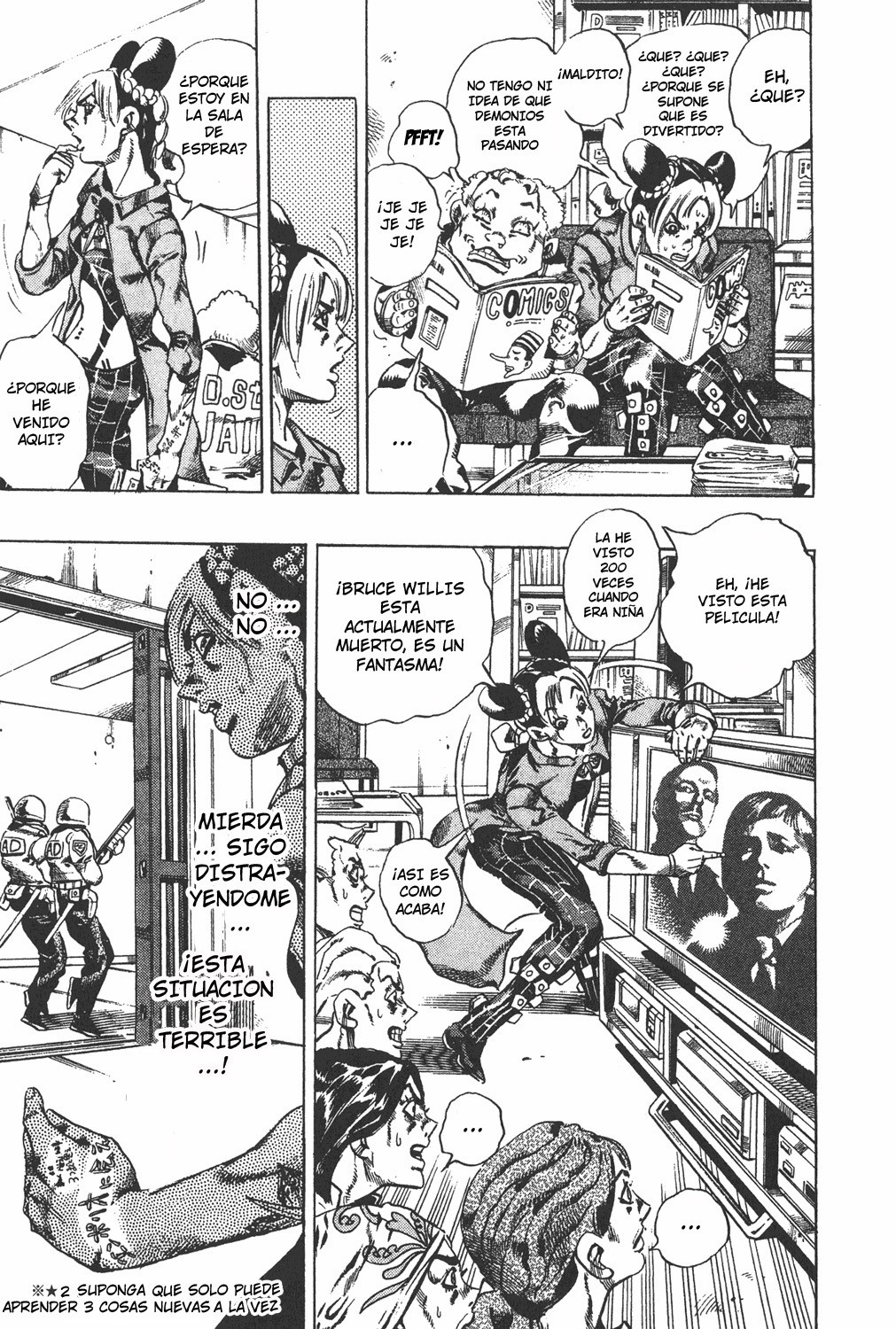 Read JoJo's Bizarre Adventure Parte 6 Stone Ocean ES Manga Online
