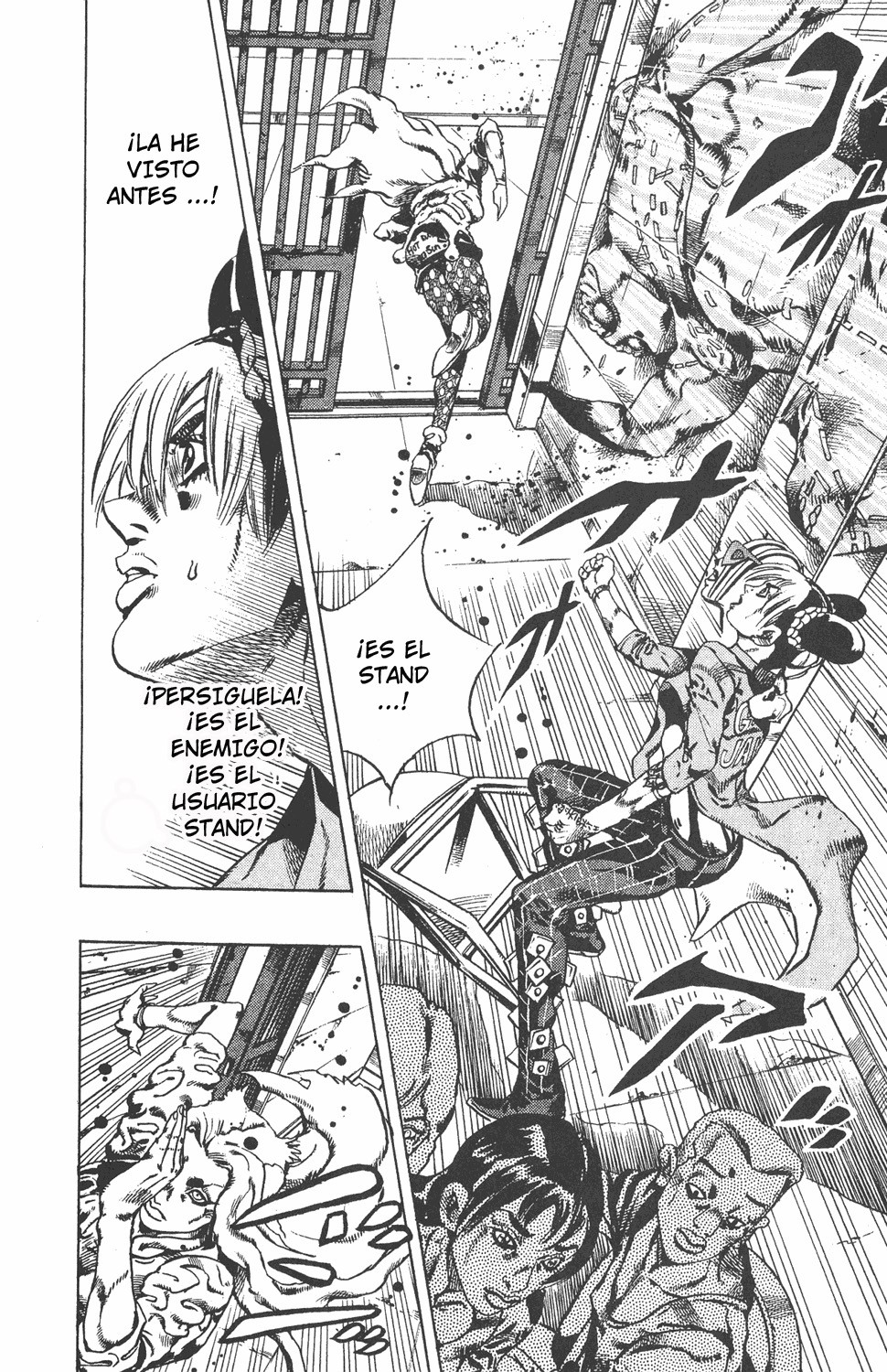 Read JoJo's Bizarre Adventure Parte 6 Stone Ocean ES Manga Online
