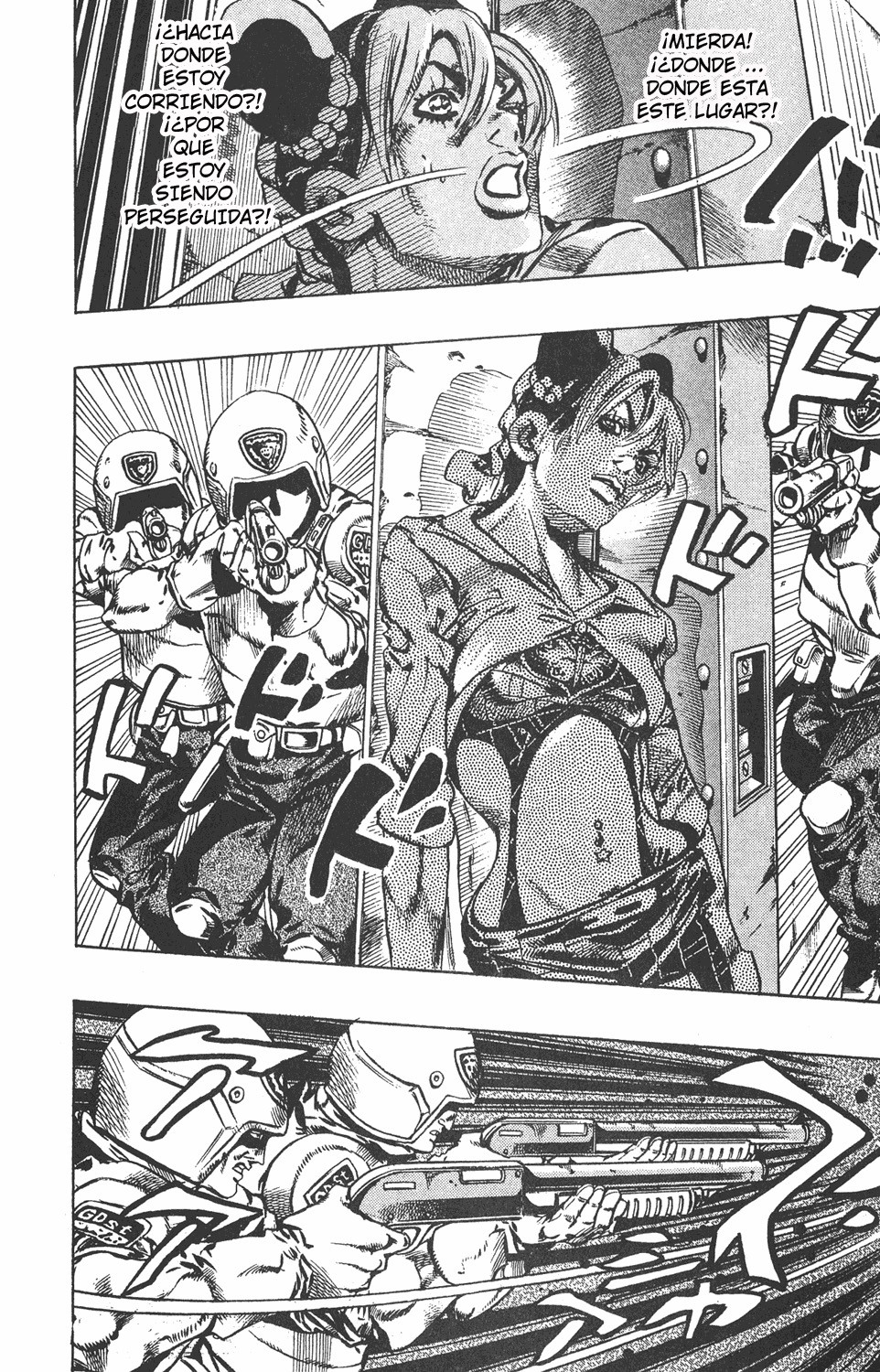 Read JoJo's Bizarre Adventure Parte 6 Stone Ocean ES Manga Online