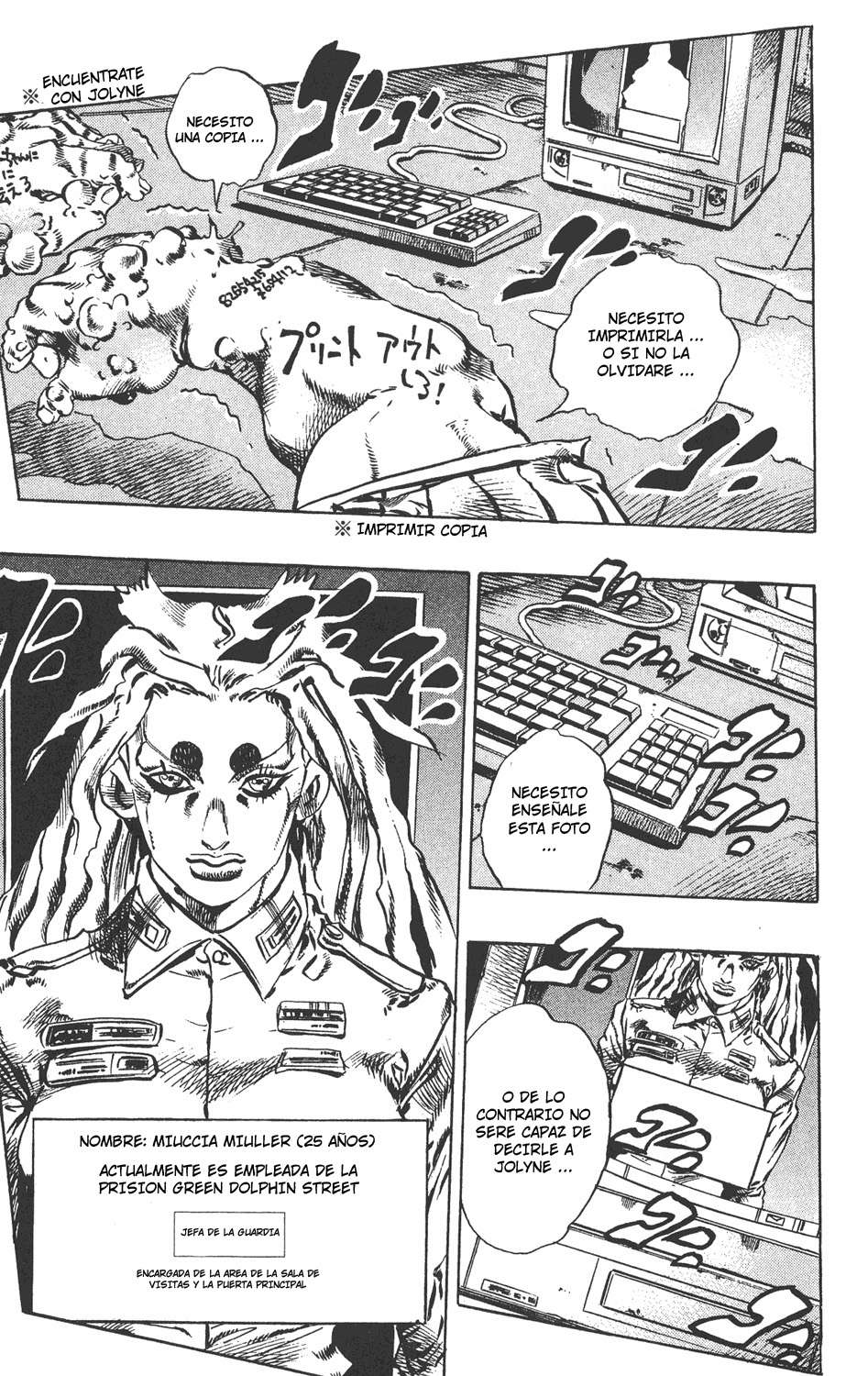 Read JoJo's Bizarre Adventure Parte 6 Stone Ocean ES Manga Online