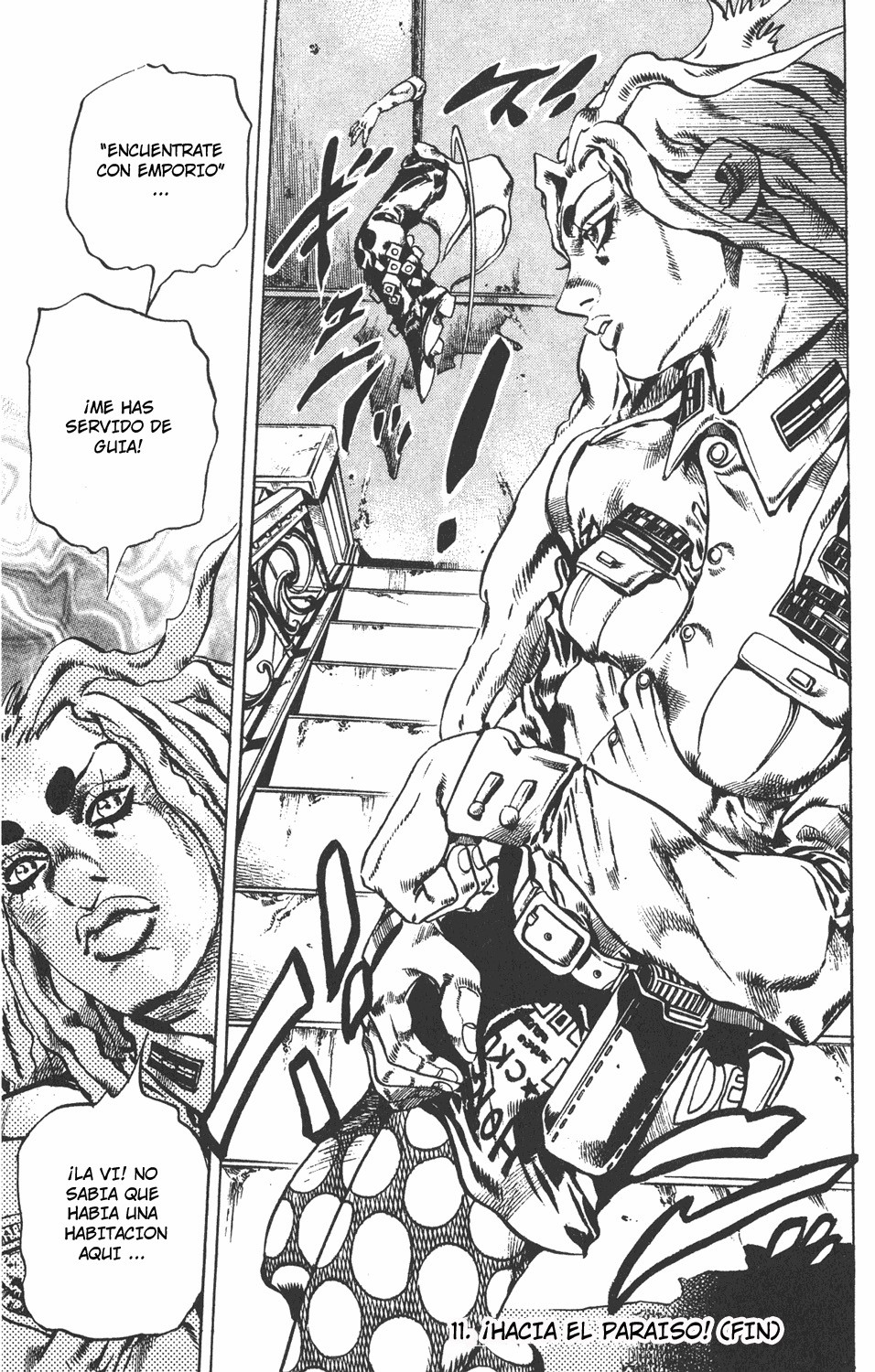 Read JoJo's Bizarre Adventure Parte 6 Stone Ocean ES Manga Online