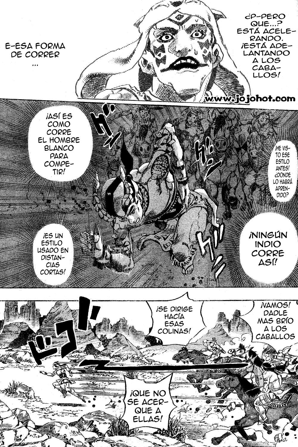 Read JoJo's Bizarre Adventure Parte 7 Steel Ball Run ES Manga Online