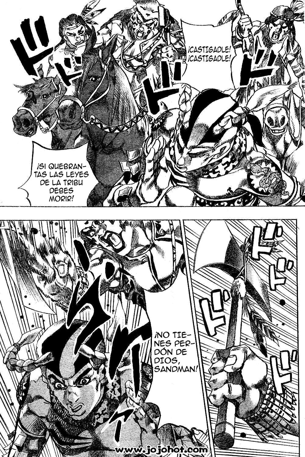 Read JoJo's Bizarre Adventure Parte 7 Steel Ball Run ES Manga Online