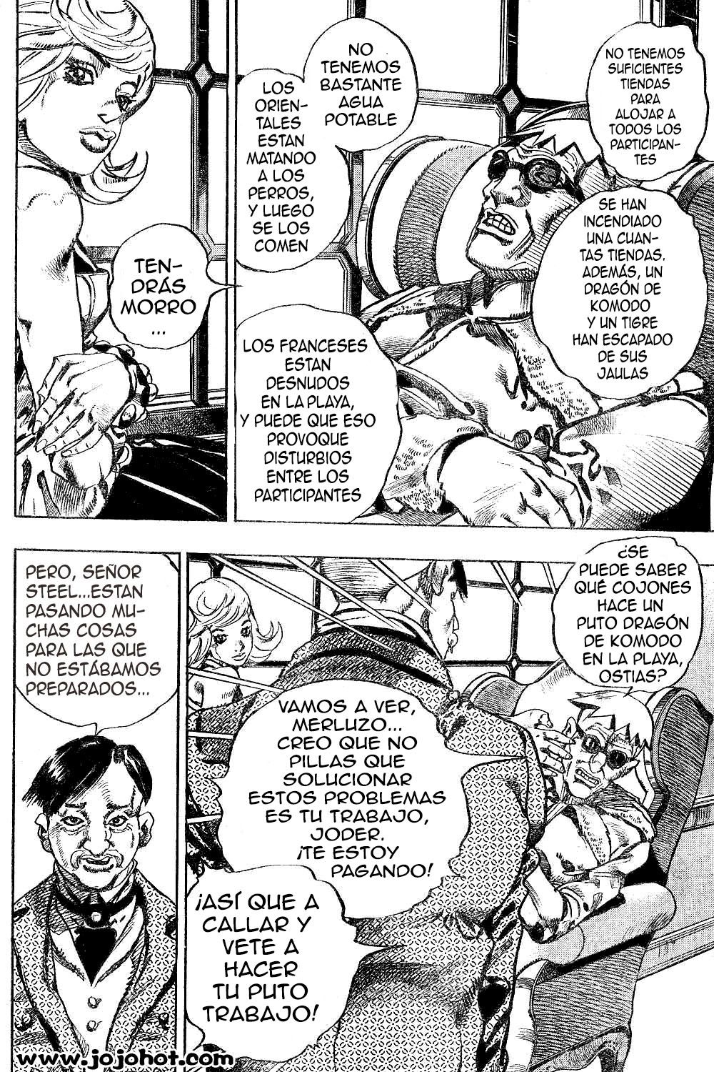 Read JoJo's Bizarre Adventure Parte 7 Steel Ball Run ES Manga Online