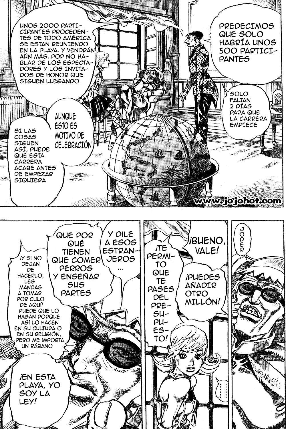 Read JoJo's Bizarre Adventure Parte 7 Steel Ball Run ES Manga Online