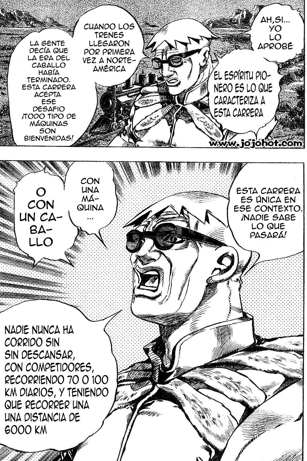 Read JoJo's Bizarre Adventure Parte 7 Steel Ball Run ES Manga Online