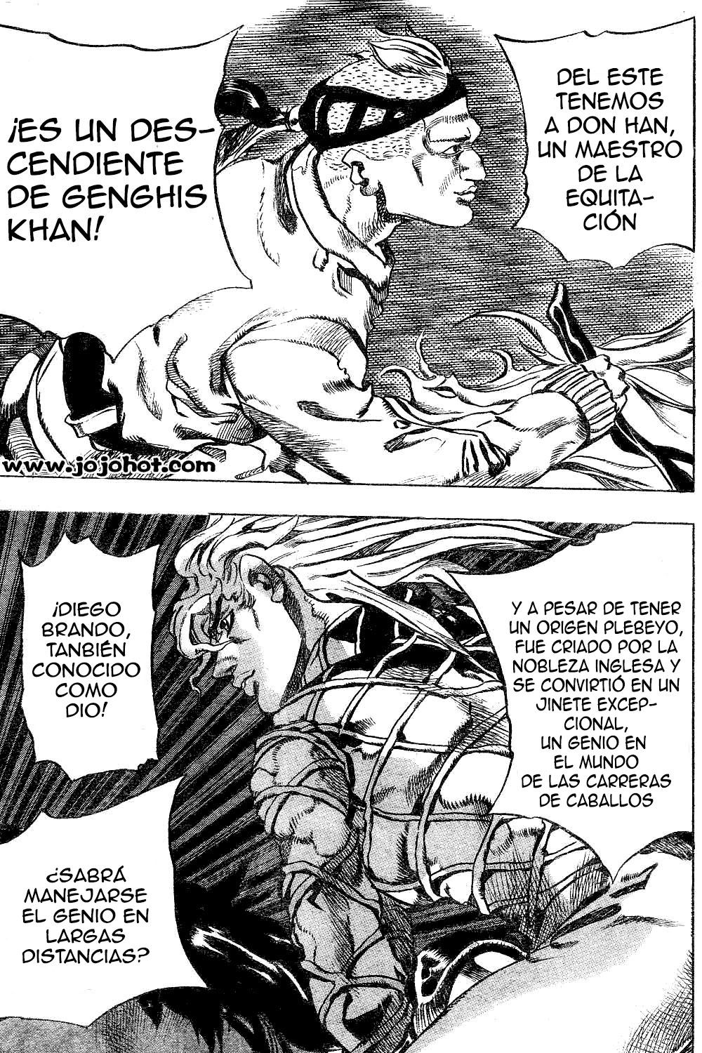 Read JoJo's Bizarre Adventure Parte 7 Steel Ball Run ES Manga Online