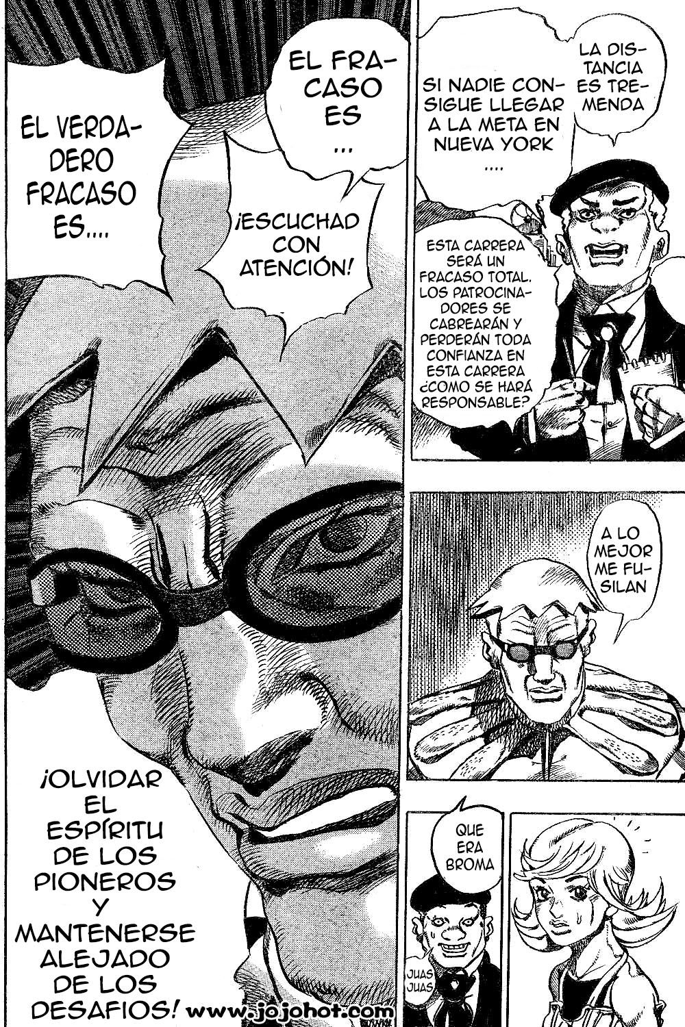 Read JoJo's Bizarre Adventure Parte 7 Steel Ball Run ES Manga Online
