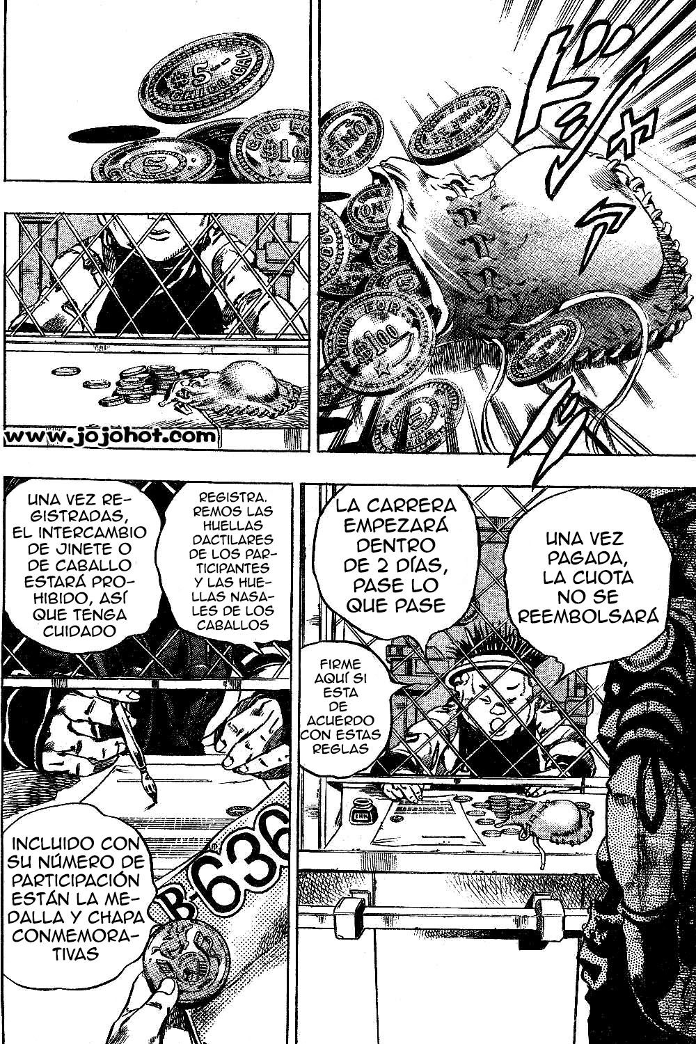 Read JoJo's Bizarre Adventure Parte 7 Steel Ball Run ES Manga Online