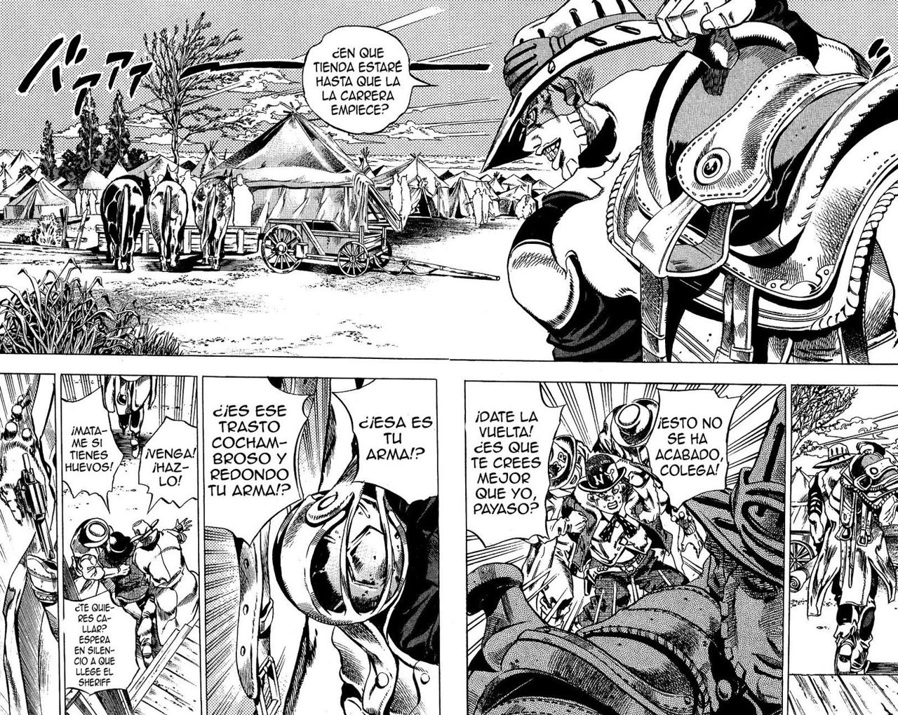 Read JoJo's Bizarre Adventure Parte 7 Steel Ball Run ES Manga Online