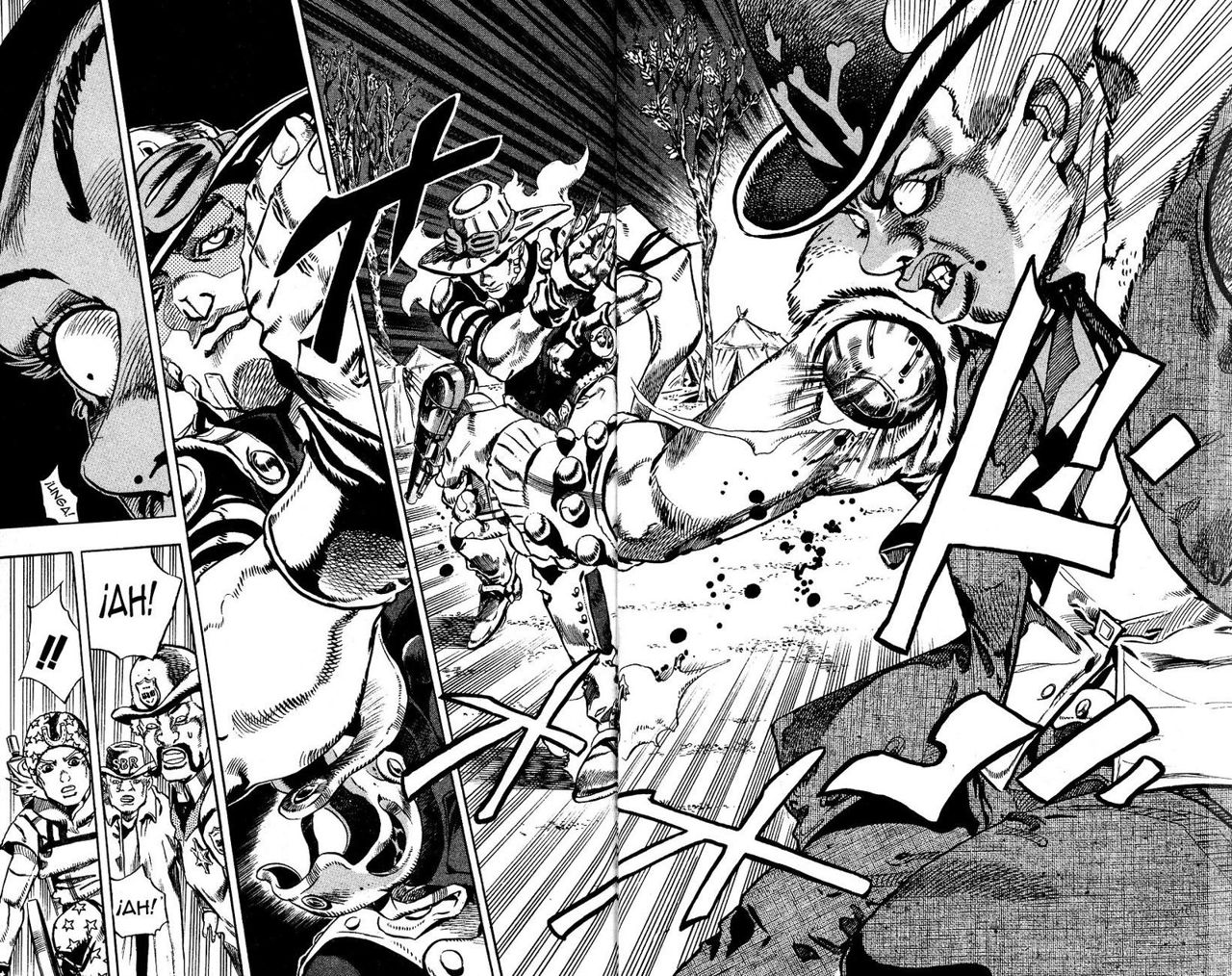 Read JoJo's Bizarre Adventure Parte 7 Steel Ball Run ES Manga Online