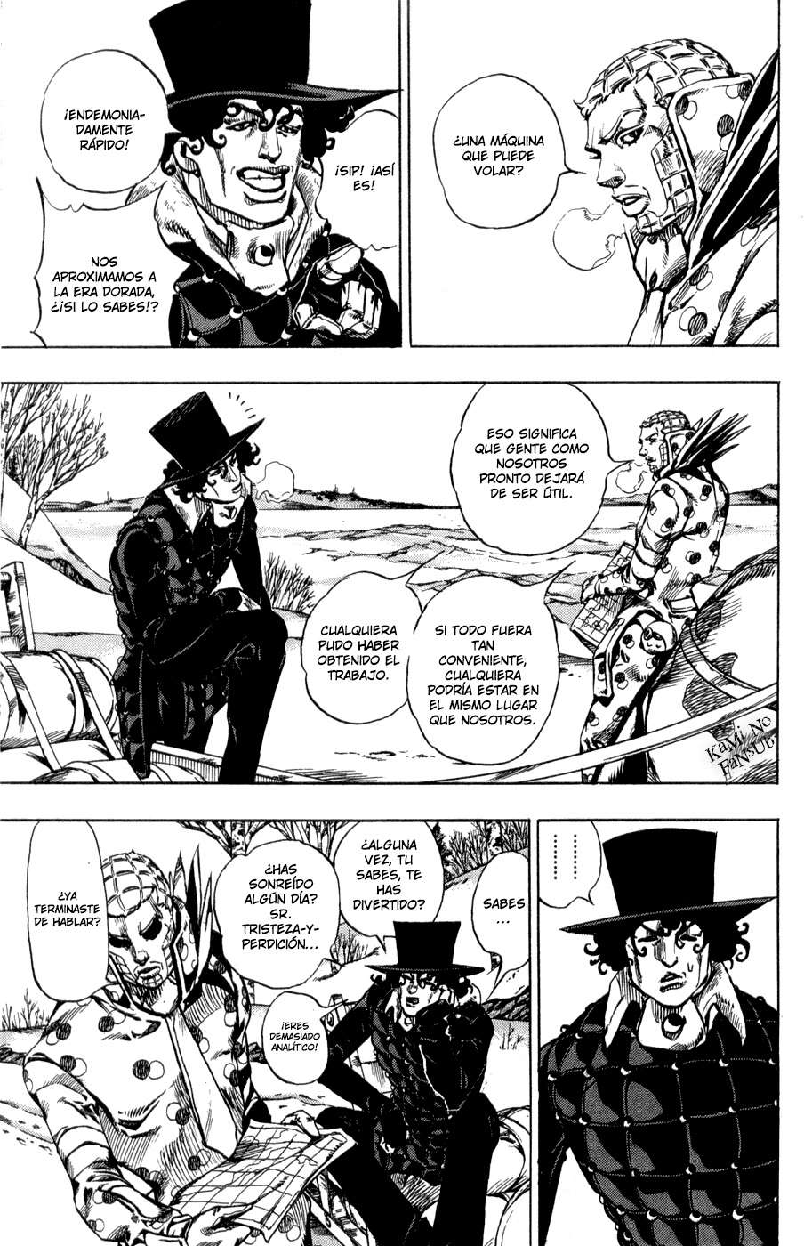 Read JoJo's Bizarre Adventure Parte 7 Steel Ball Run ES Manga Online