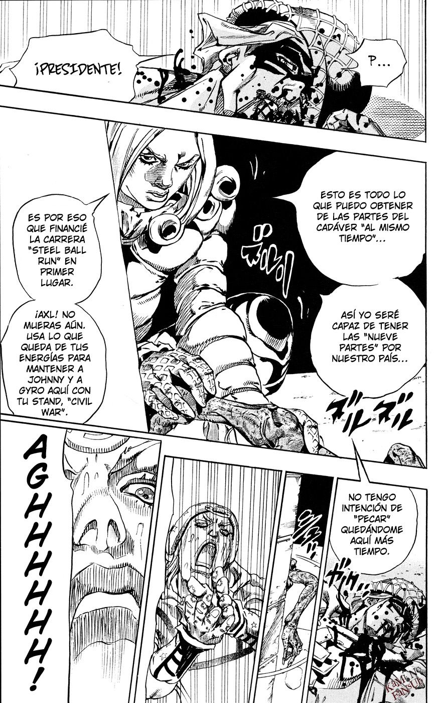 Read JoJo's Bizarre Adventure Parte 7 Steel Ball Run ES Manga Online