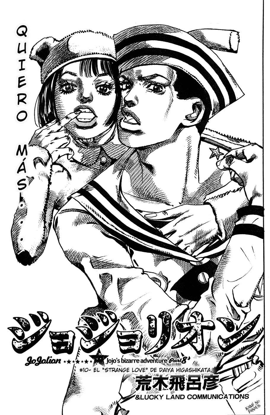 Read JoJo's Bizarre Adventure Parte 8 JoJolion ES Manga Online