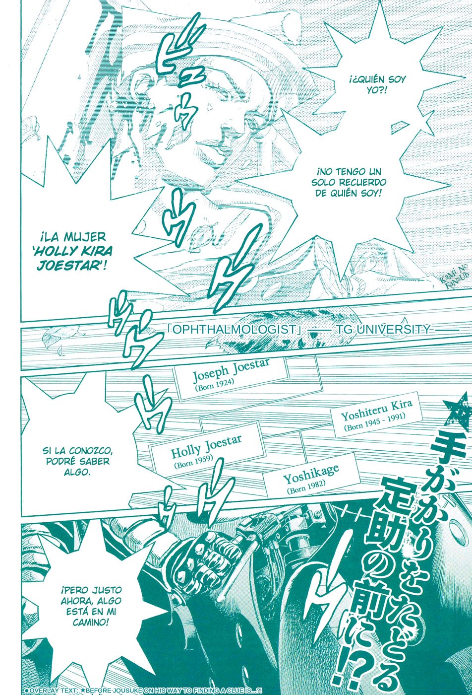 Read JoJo's Bizarre Adventure Parte 8 JoJolion ES Manga Online