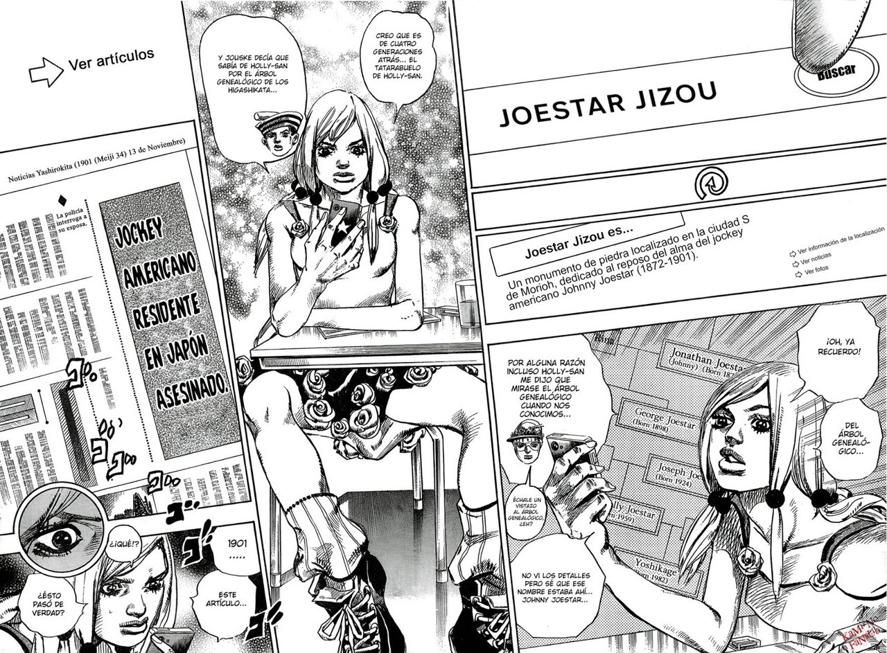 Read JoJo's Bizarre Adventure Parte 8 JoJolion ES Manga Online