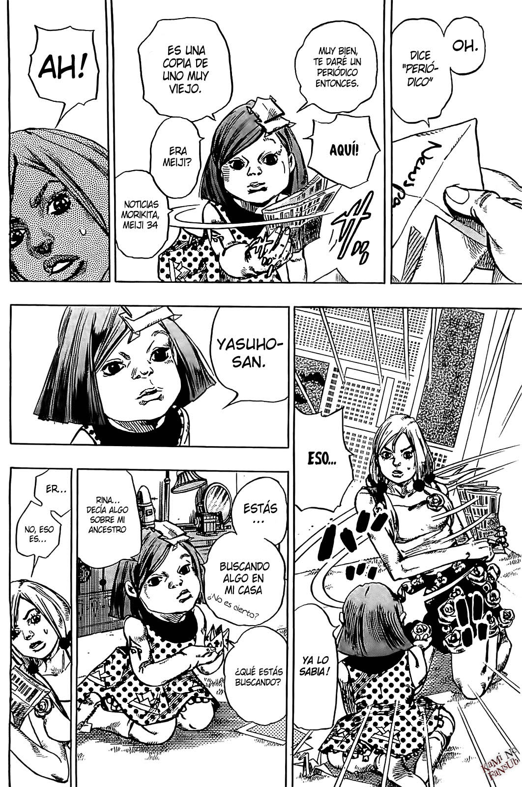 Read JoJo's Bizarre Adventure Parte 8 JoJolion ES Manga Online