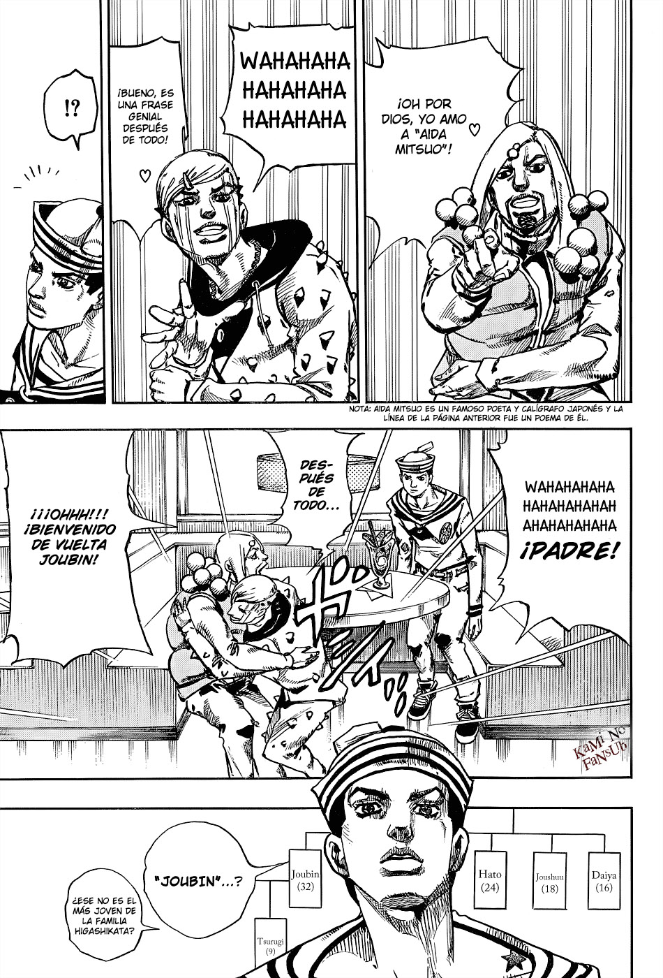 Read JoJo's Bizarre Adventure Parte 8 JoJolion ES Manga Online