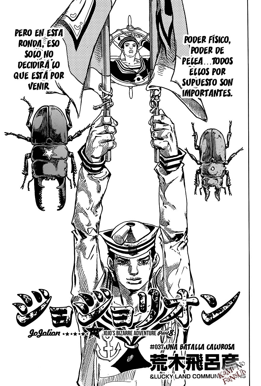 Read JoJo's Bizarre Adventure Parte 8 JoJolion ES Manga Online