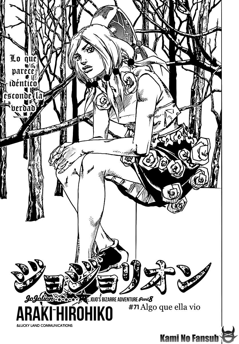 Read JoJo's Bizarre Adventure Parte 8 JoJolion ES Manga Online