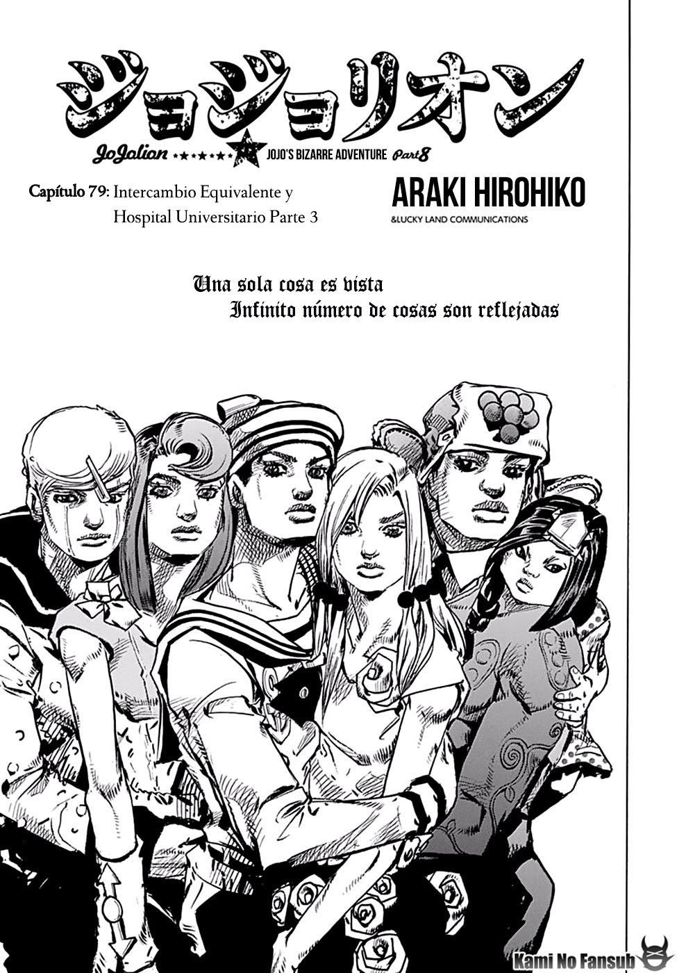 Read JoJo's Bizarre Adventure Parte 8 JoJolion ES Manga Online