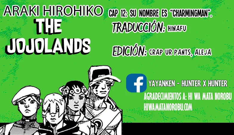 Read JoJo's Bizarre Adventure Parte 9 The JoJoLands ES Manga Online