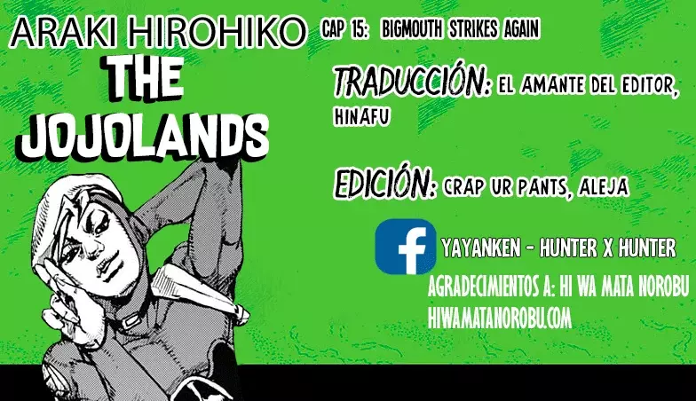 Read JoJo's Bizarre Adventure Parte 9 The JoJoLands ES Manga Online