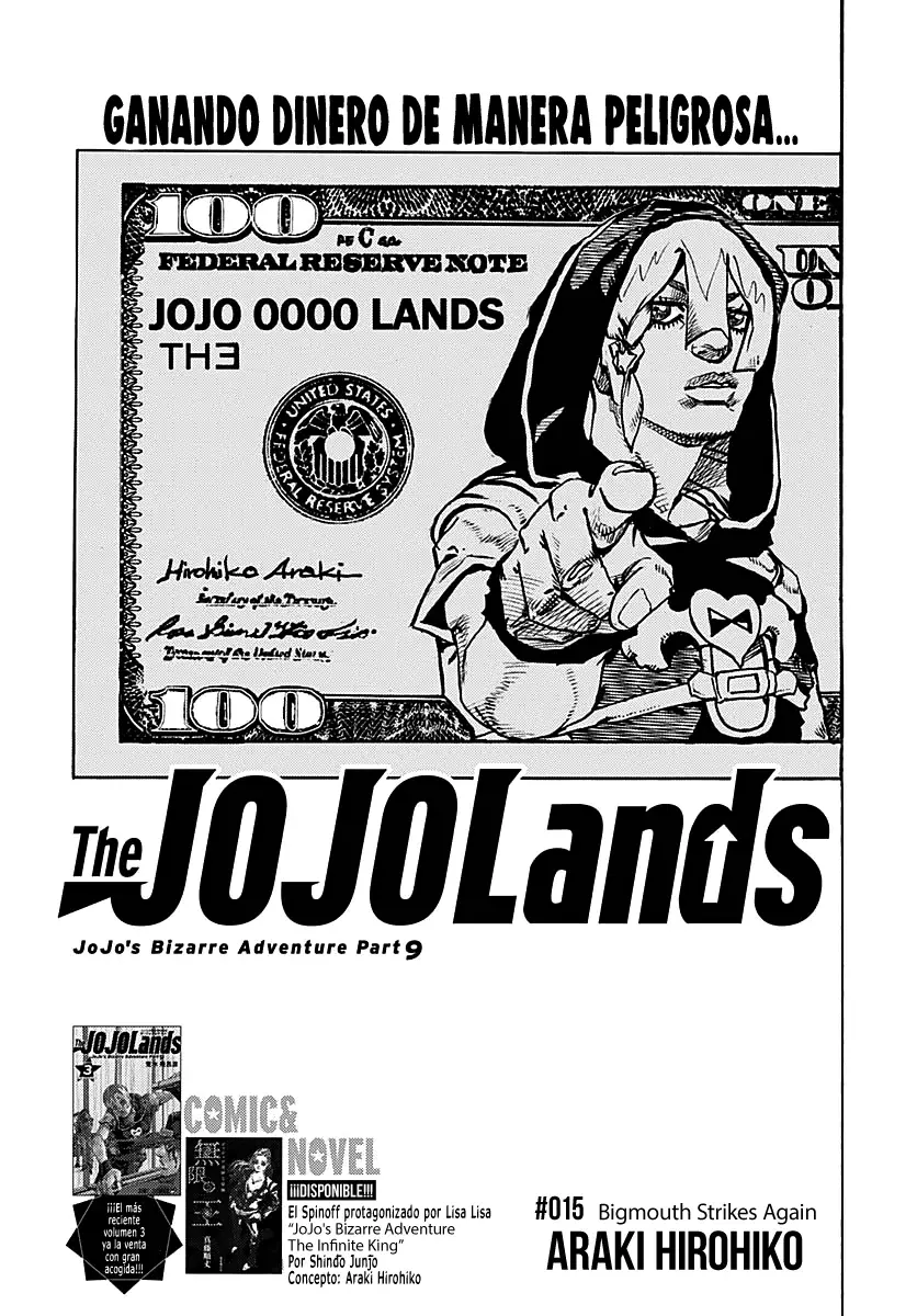 Read JoJo's Bizarre Adventure Parte 9 The JoJoLands ES Manga Online