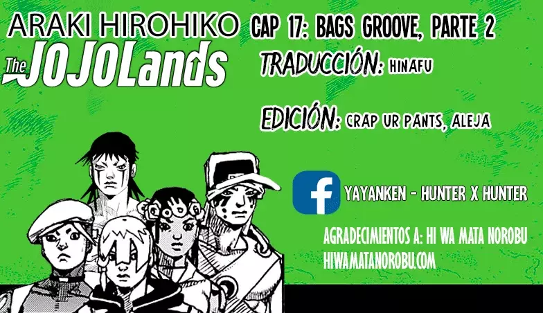 Read JoJo's Bizarre Adventure Parte 9 The JoJoLands ES Manga Online