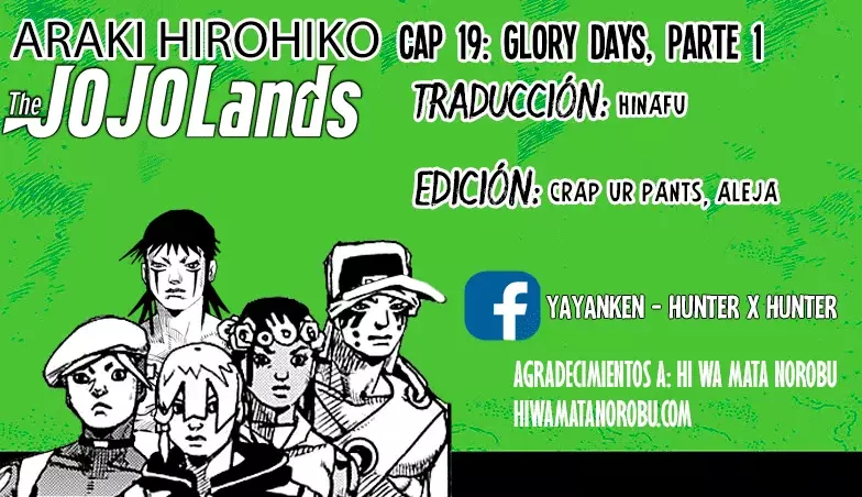 Read JoJo's Bizarre Adventure Parte 9 The JoJoLands ES Manga Online