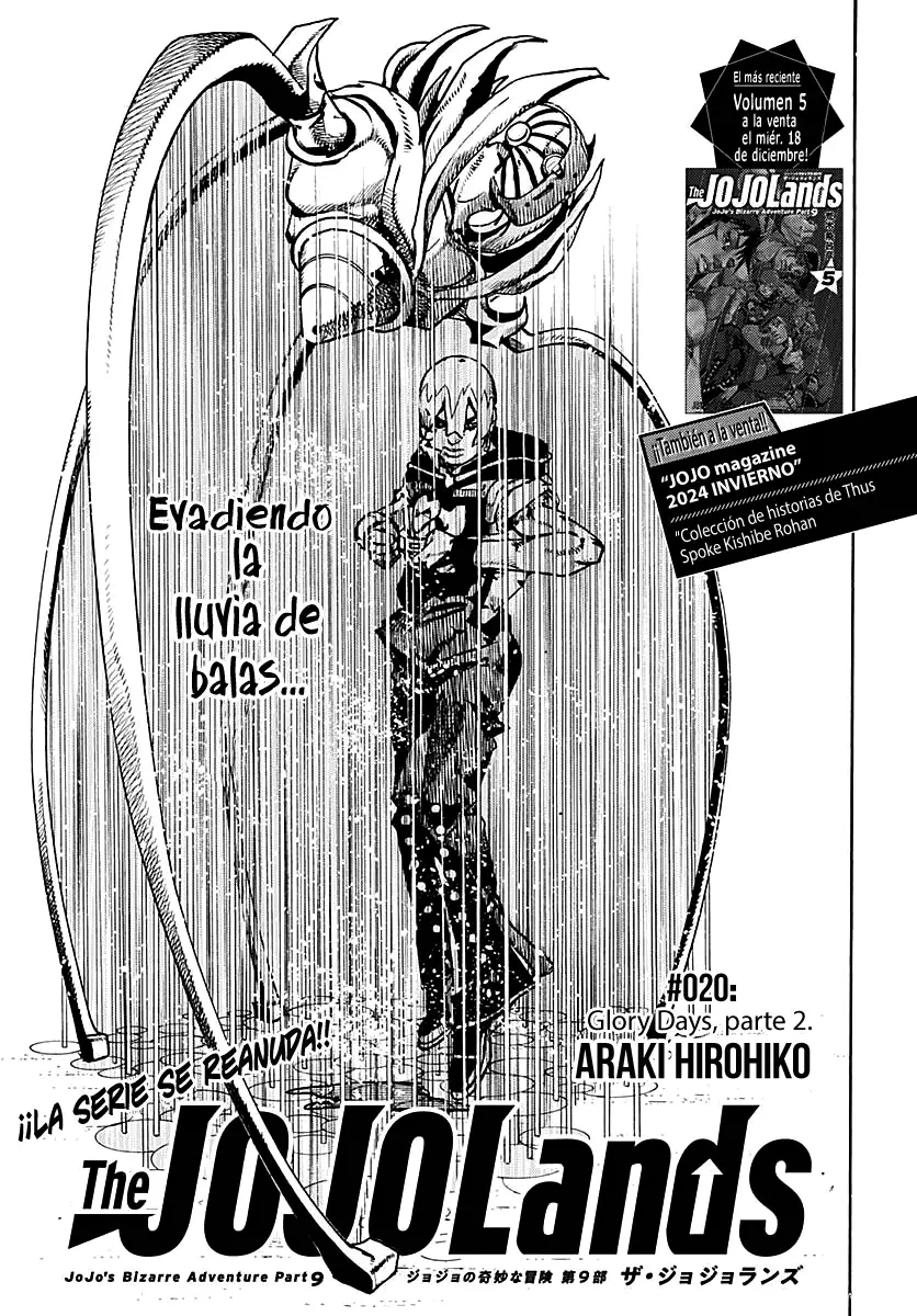 Read JoJo's Bizarre Adventure Parte 9 The JoJoLands ES Manga Online