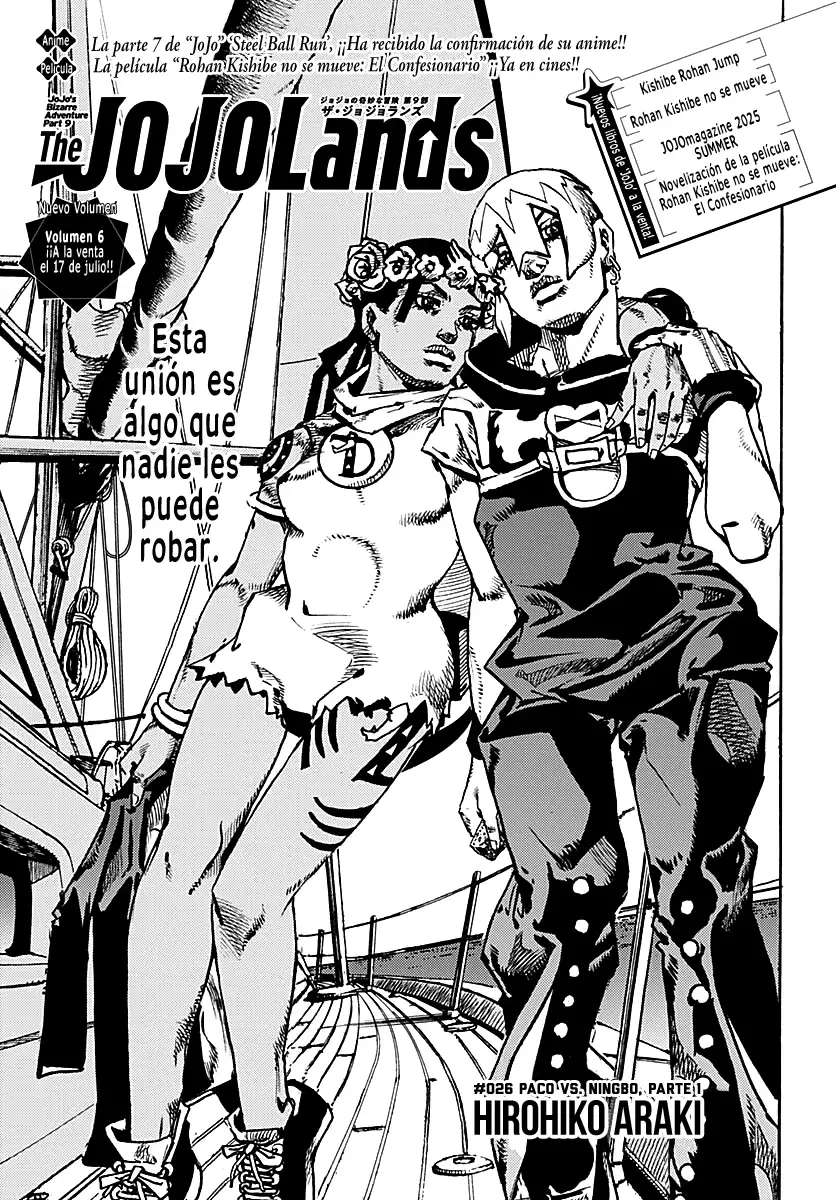 Read JoJo's Bizarre Adventure Parte 9 The JoJoLands ES Manga Online