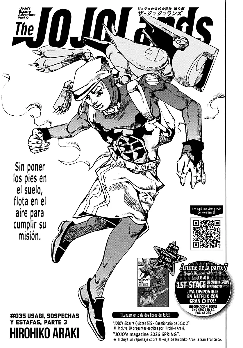 Read JoJo's Bizarre Adventure Parte 9 The JoJoLands ES Manga Online