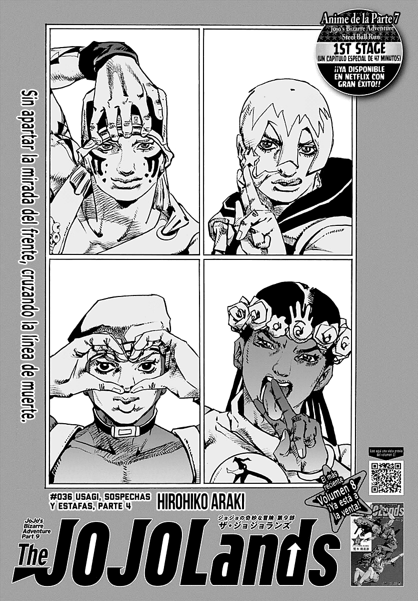 Read JoJo's Bizarre Adventure Parte 9 The JoJoLands ES Manga Online