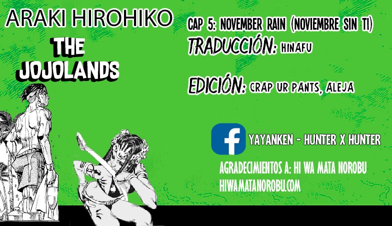 Read JoJo's Bizarre Adventure Parte 9 The JoJoLands ES Manga Online