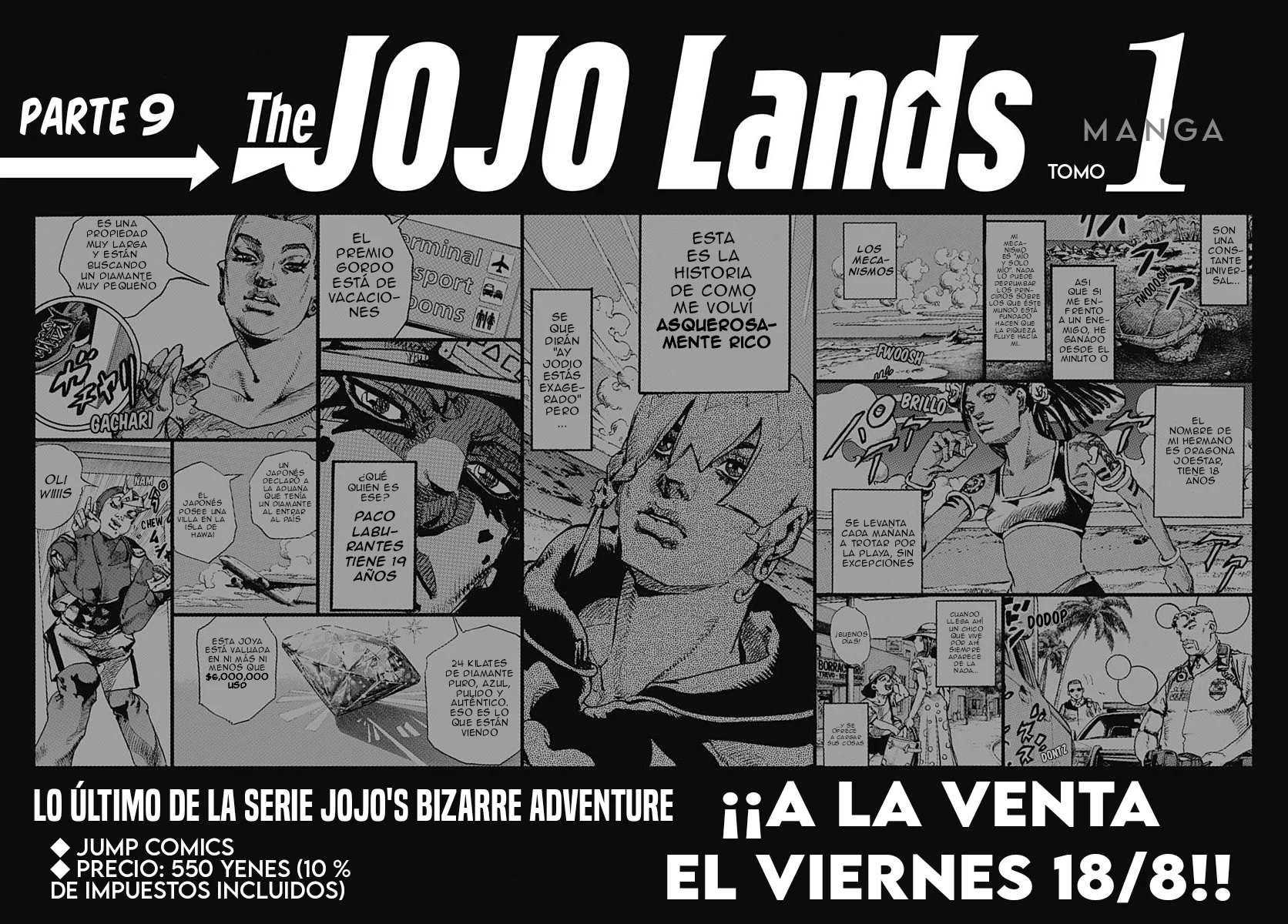 Read JoJo's Bizarre Adventure Parte 9 The JoJoLands ES Manga Online