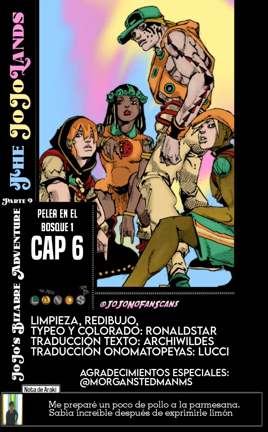 Read JoJo's Bizarre Adventure Parte 9 The JoJoLands ES Manga Online