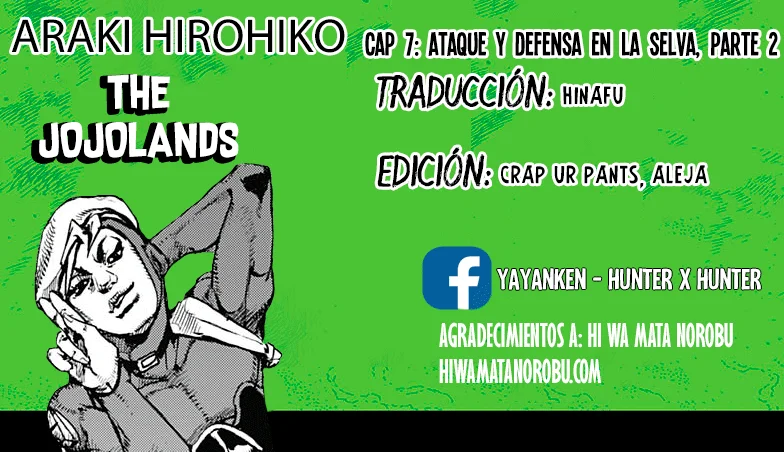 Read JoJo's Bizarre Adventure Parte 9 The JoJoLands ES Manga Online