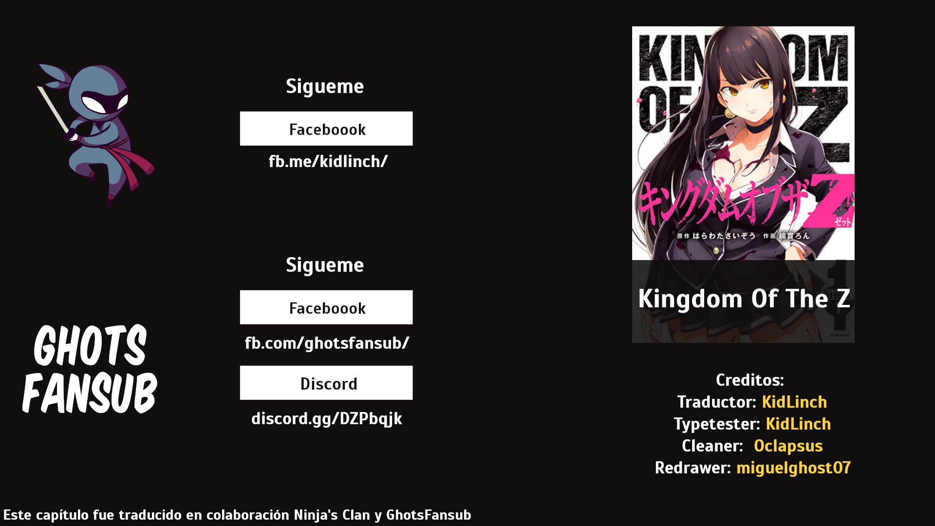 Read KINGDOM OF Z ES Manga Online