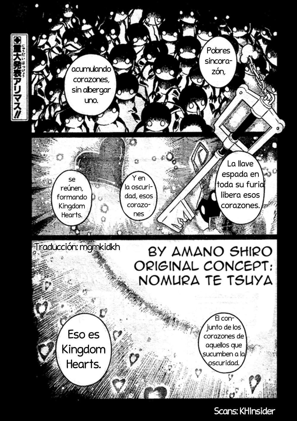 Read Kingdom Hearts 3582 Days ES Manga Online