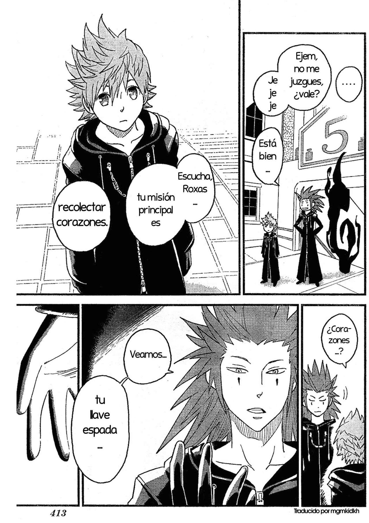 Read Kingdom Hearts 3582 Days ES Manga Online