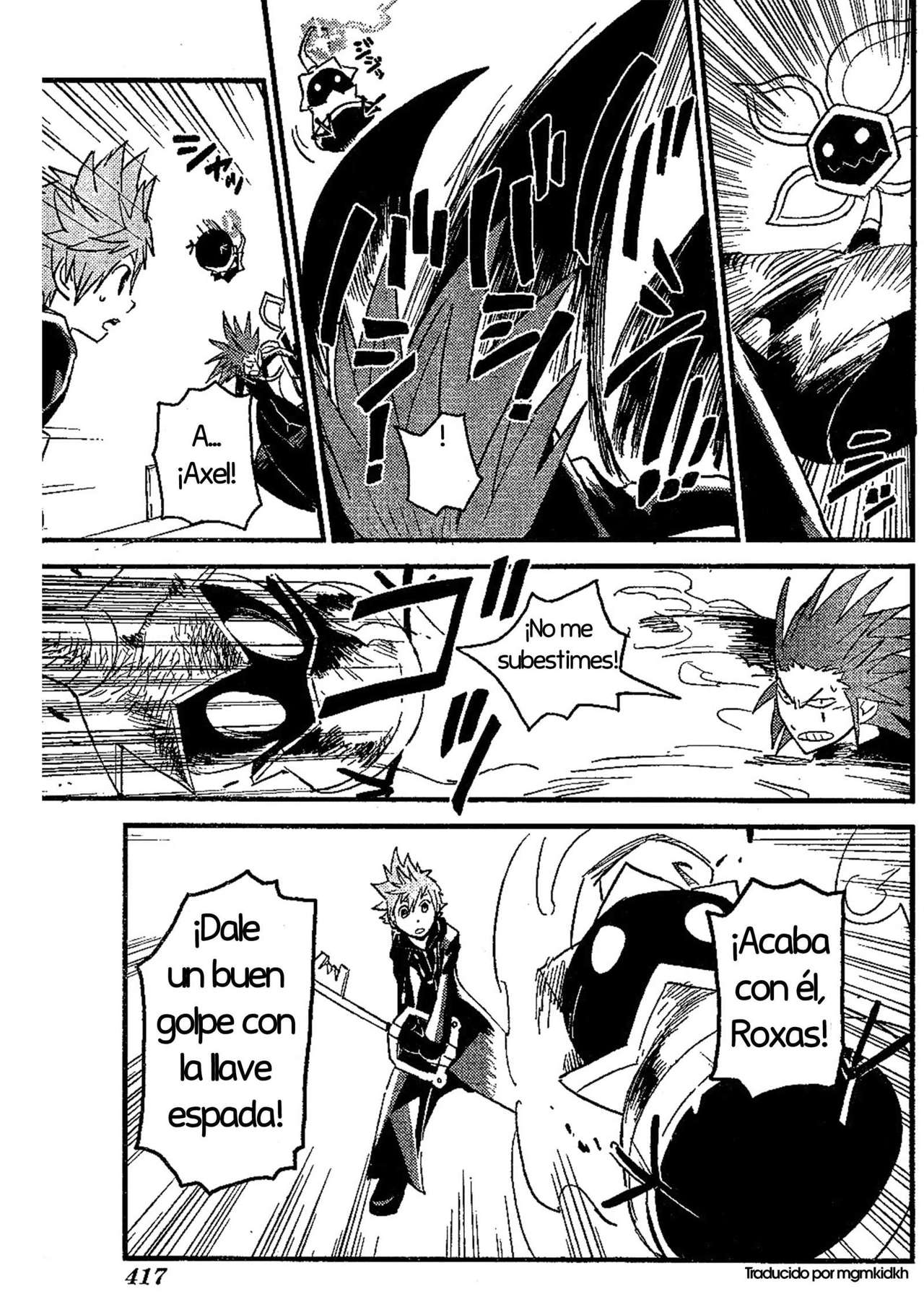 Read Kingdom Hearts 3582 Days ES Manga Online