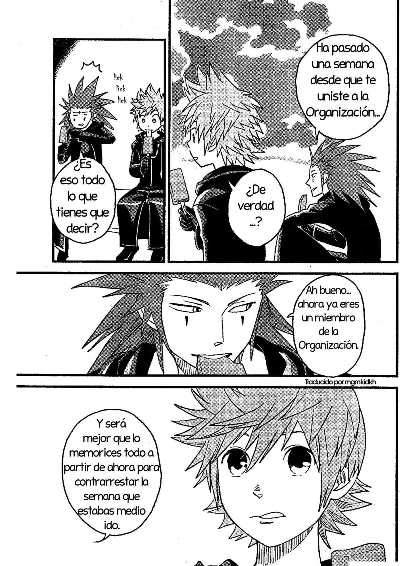 Read Kingdom Hearts 3582 Days ES Manga Online