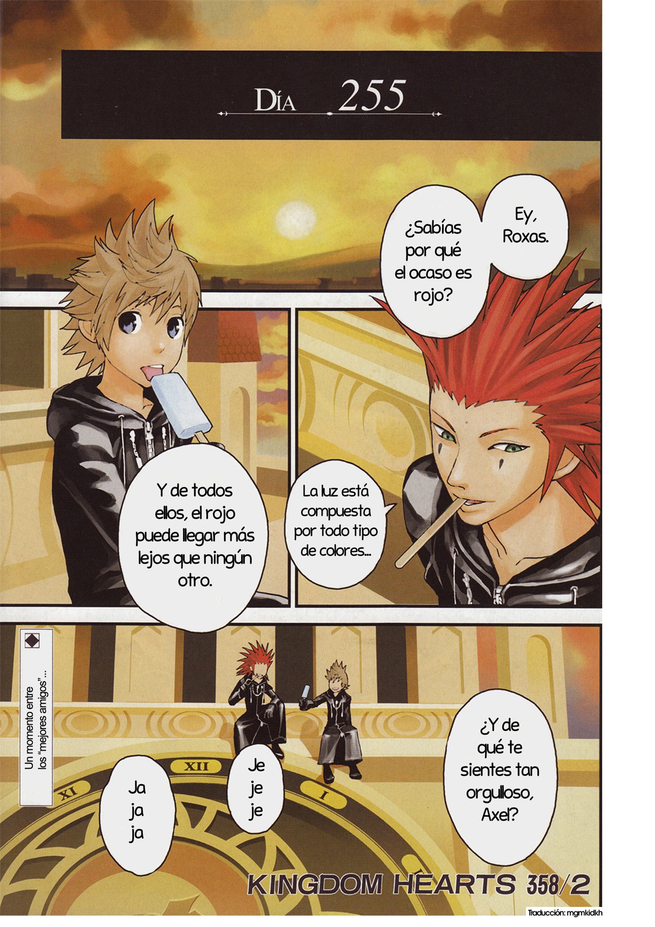Read Kingdom Hearts 3582 Days ES Manga Online