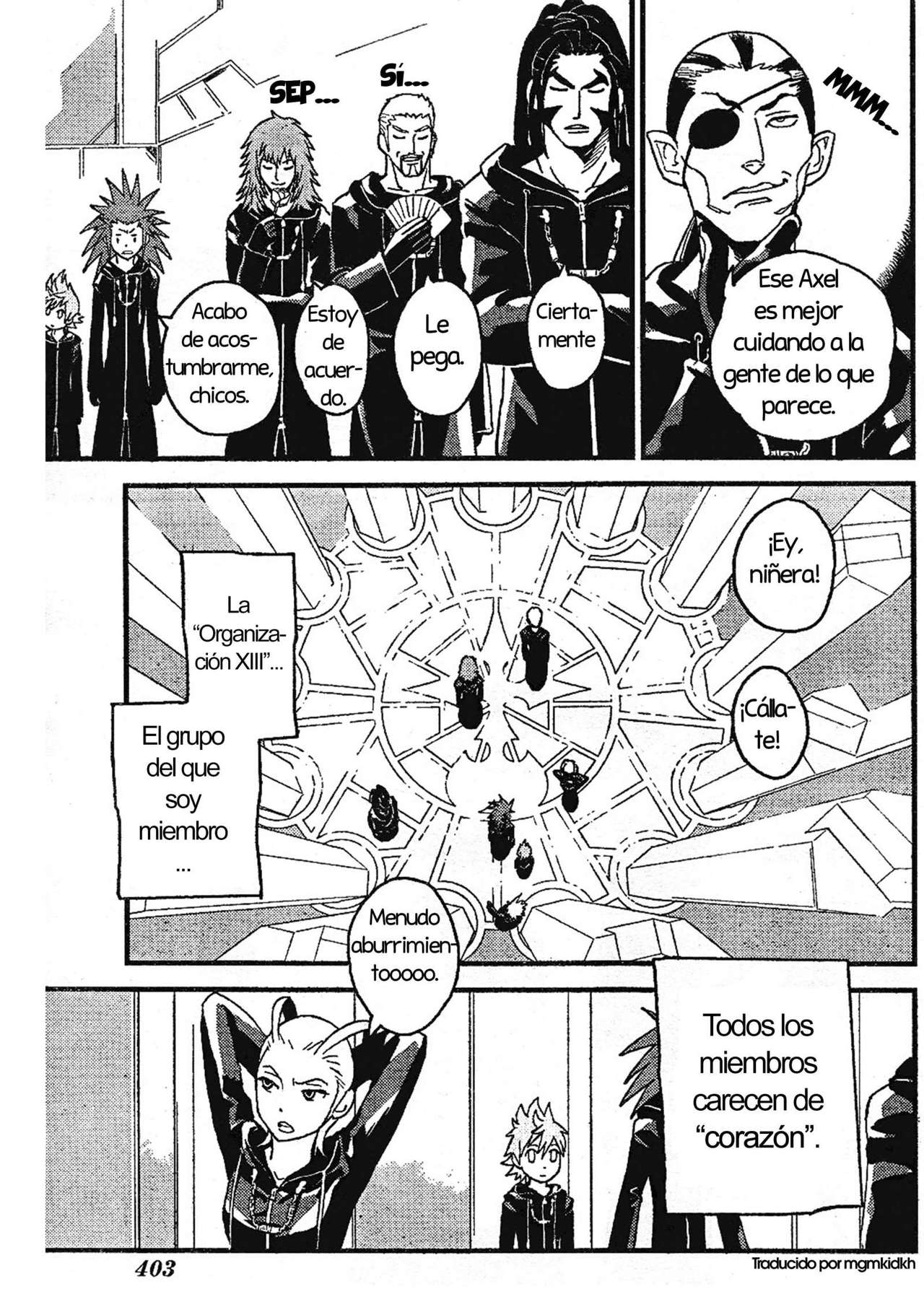 Read Kingdom Hearts 3582 Days ES Manga Online