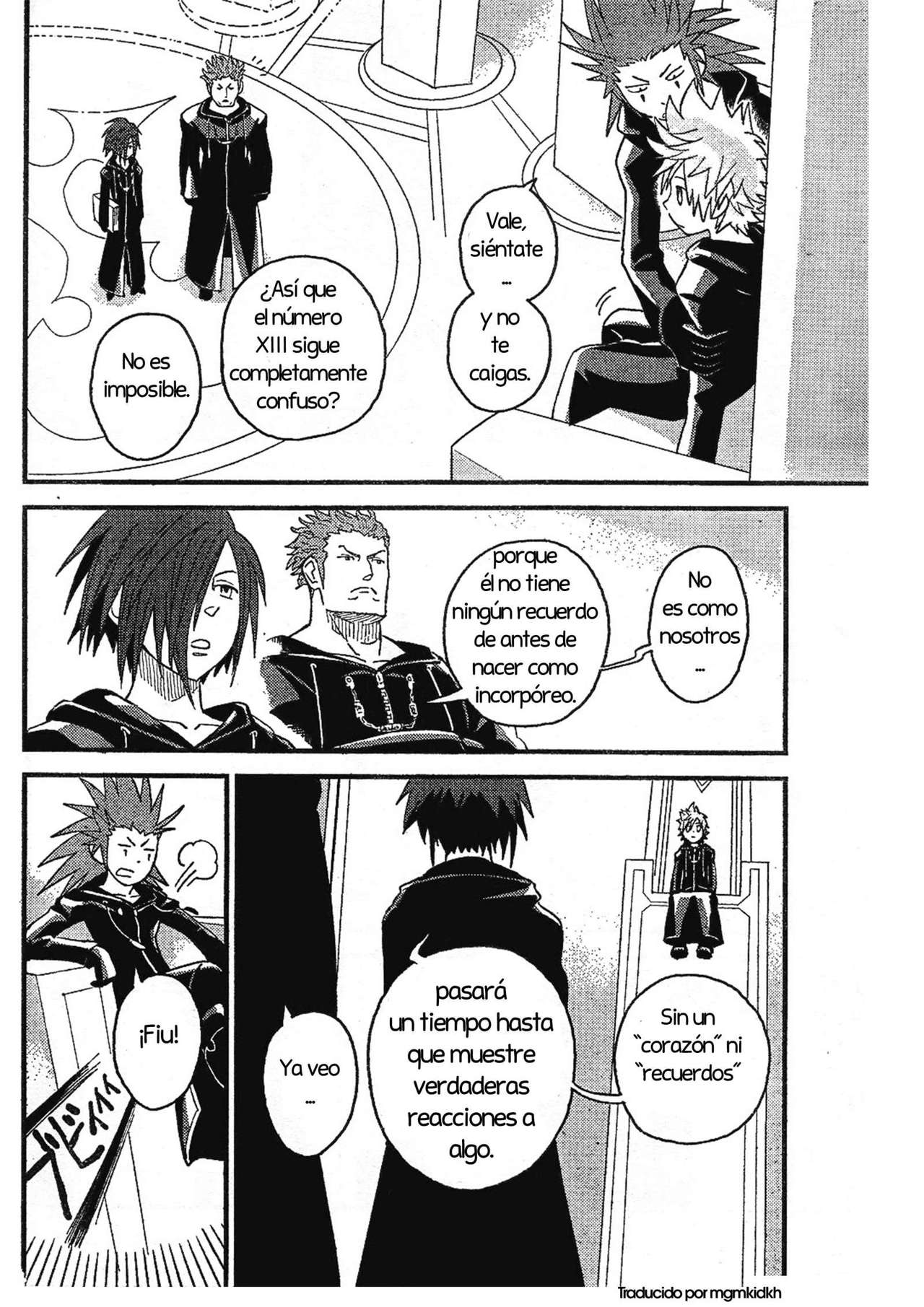 Read Kingdom Hearts 3582 Days ES Manga Online