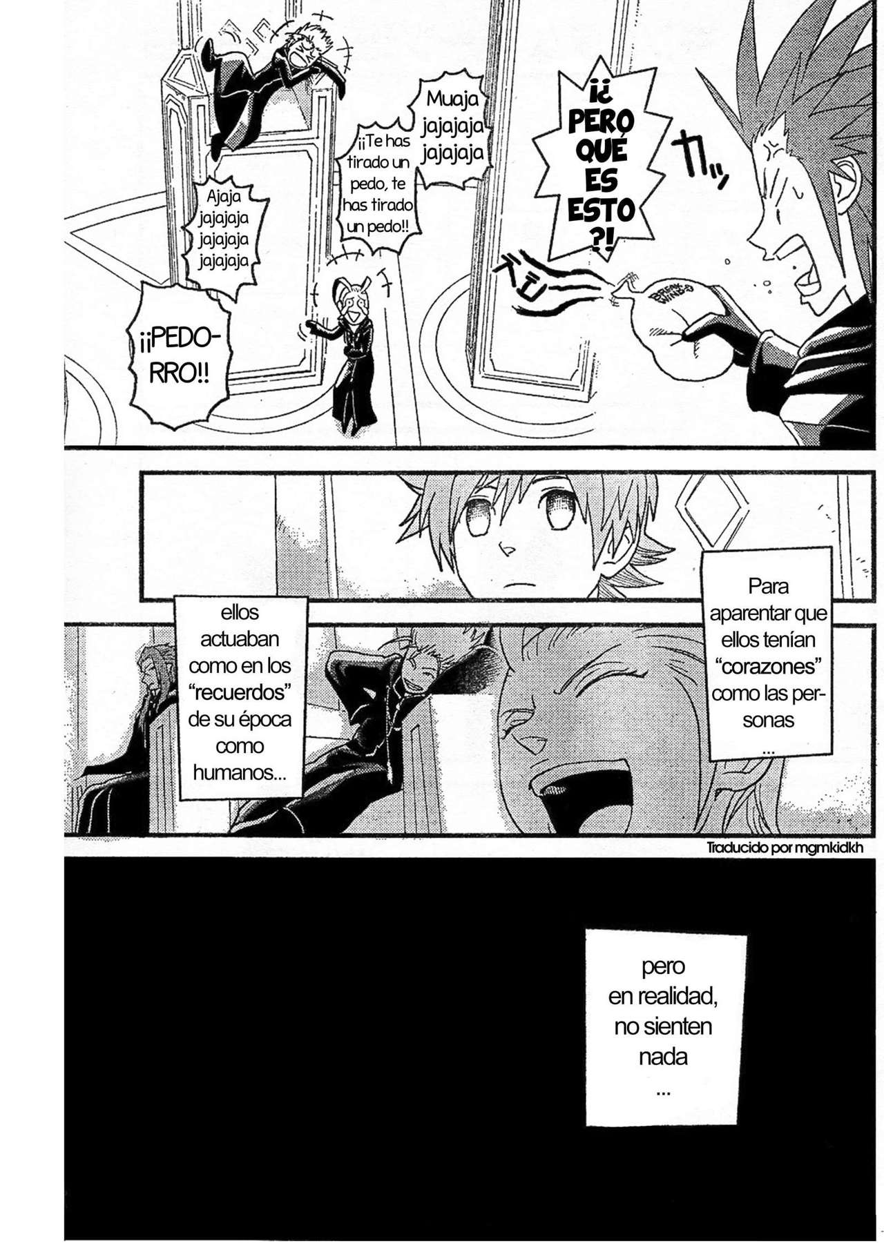 Read Kingdom Hearts 3582 Days ES Manga Online