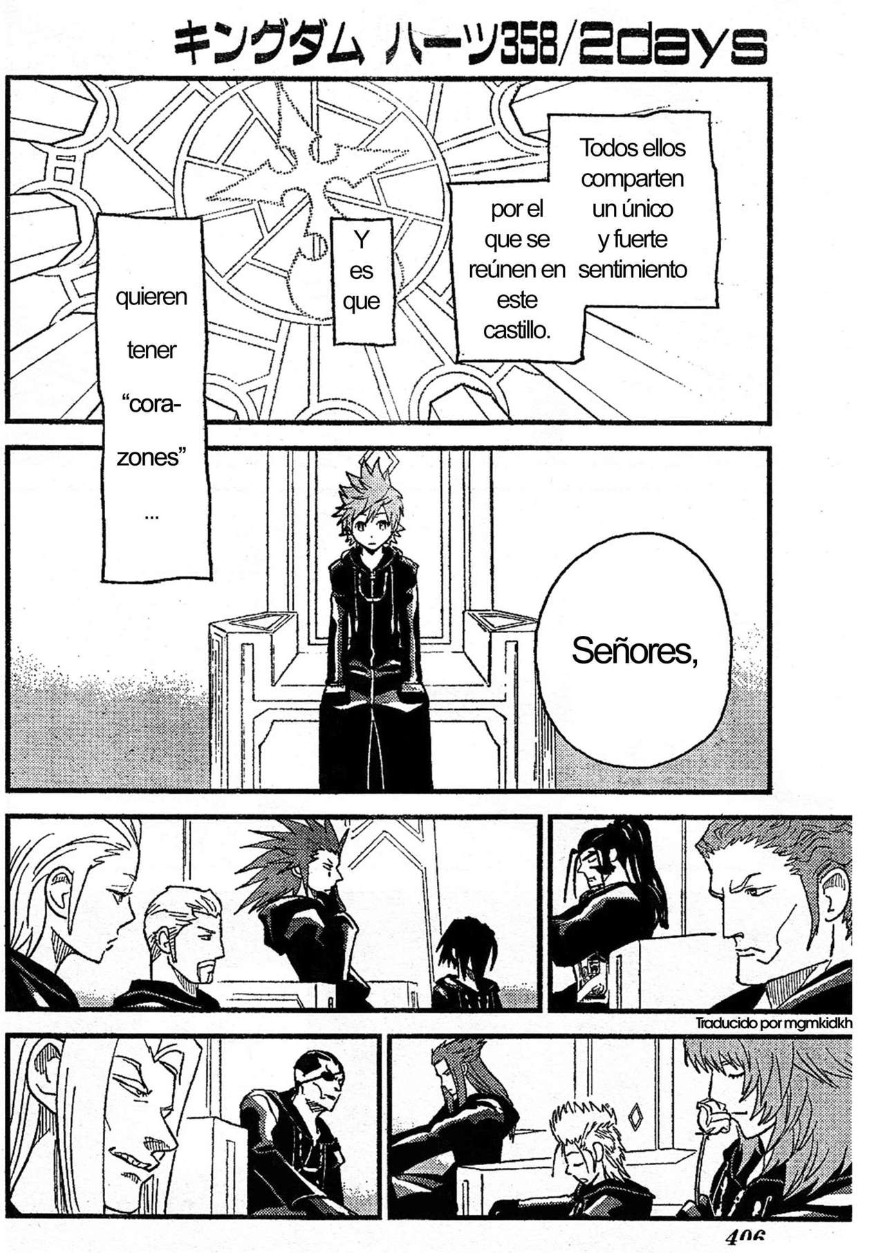 Read Kingdom Hearts 3582 Days ES Manga Online