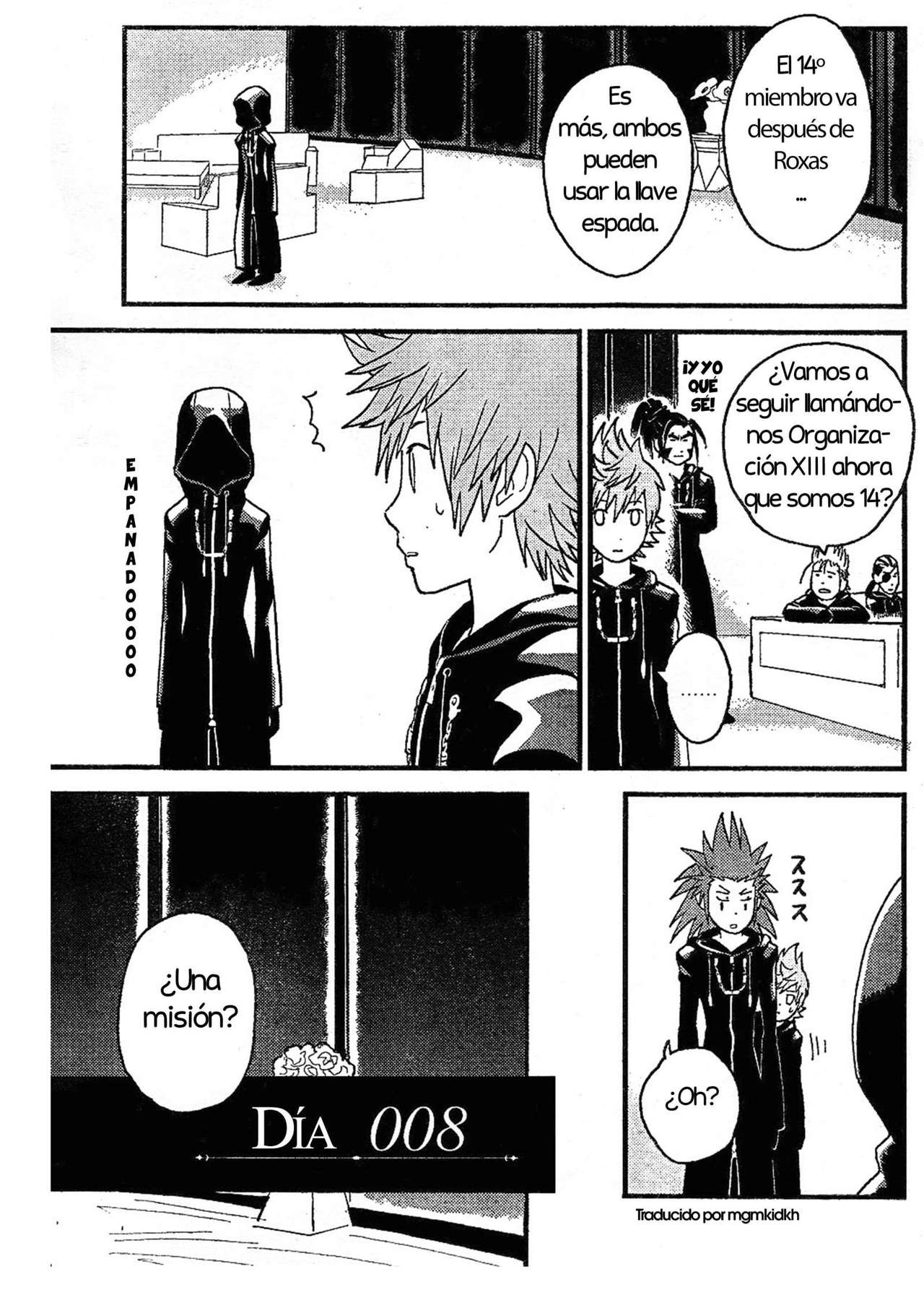 Read Kingdom Hearts 3582 Days ES Manga Online